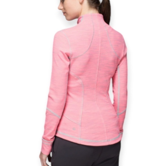 lululemon athletica Forme Jacket Cuffins In Wee Are From Space Neon Pink SZ 10 - Picture 3 of 14